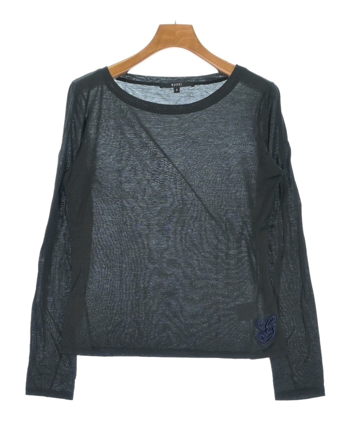 GUCCI（グッチ）Tシャツ・カットソー 黒 サイズ:S レディース