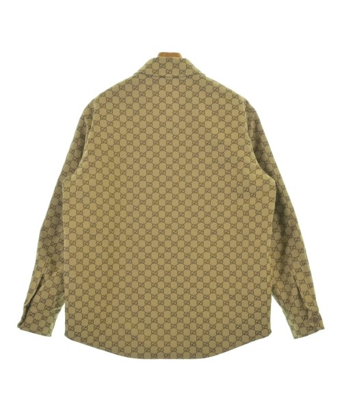 GUCCI（グッチ）カジュアルシャツ 茶 サイズ:48(L位) メンズ/2200701926014