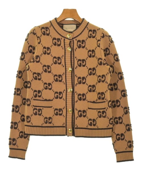 GUCCI(グッチ)カーディガン 茶 サイズ:XS/2200701926021