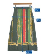 GUCCI（グッチ）ロング・マキシ丈スカート 緑 サイズ:38(S位) レディース/2200701926045