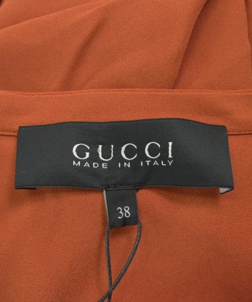 GUCCI（グッチ）ワンピース 茶 サイズ:38(S位) レディース/2200649138074