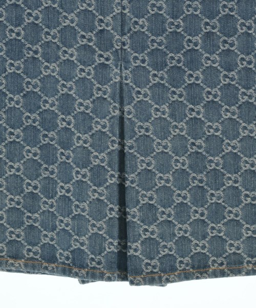 GUCCI（グッチ）ミニスカート 青 サイズ:36(XS位) レディース/2200653350028