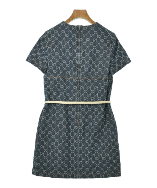 GUCCI（グッチ）ワンピース 青 サイズ:36(XS位) レディース/2200653350035