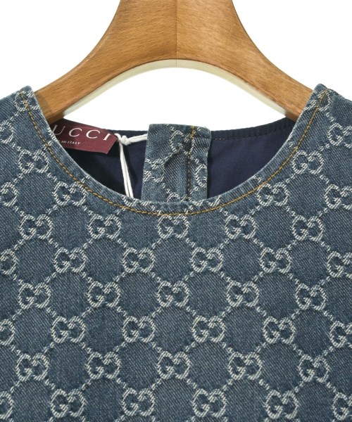 GUCCI（グッチ）ワンピース 青 サイズ:36(XS位) レディース/2200653350035