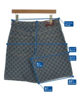 GUCCI（グッチ）ショートパンツ 青 サイズ:25(S位) レディース/2200653350042