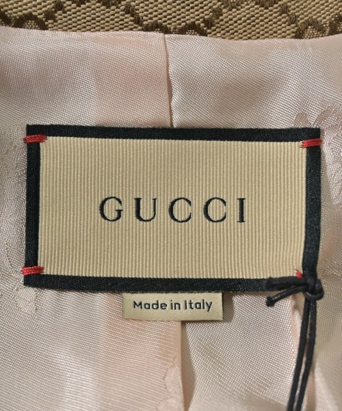 GUCCI（グッチ）ジャケット 茶 サイズ:38(S位) レディース/2200653350059