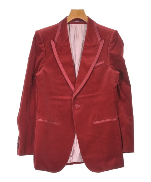 GUCCI(グッチ)テーラードジャケット 赤 サイズ:46(M位)/2200653350158