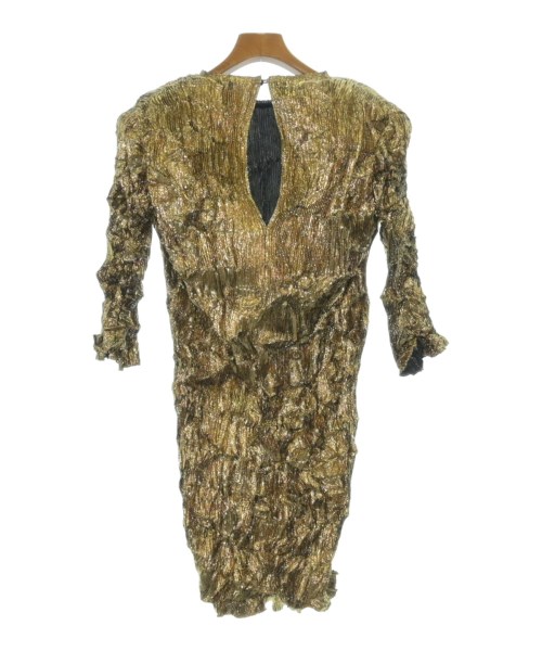GUCCI（グッチ）ワンピース ゴールド サイズ:38(S位) レディース/2200653350165