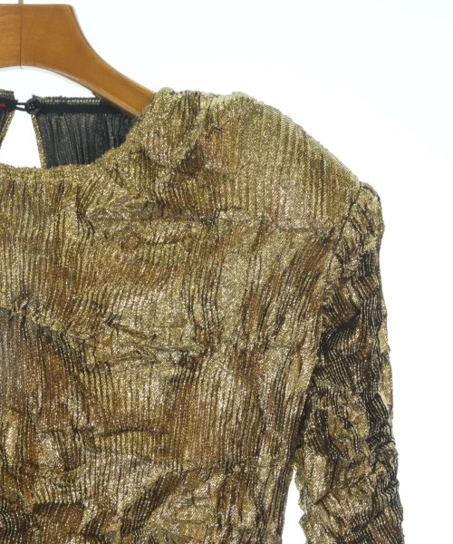 GUCCI（グッチ）ワンピース ゴールド サイズ:38(S位) レディース/2200653350165