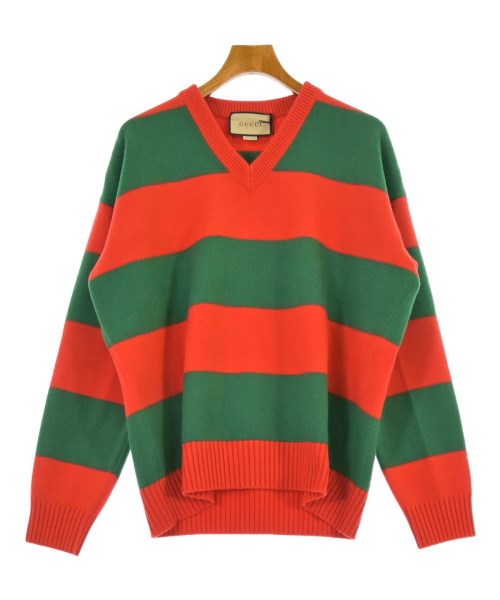 GUCCI(グッチ)ニット・セーター 赤 サイズ:S/2200653350172