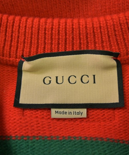 GUCCI（グッチ）ニット・セーター 赤 サイズ:S メンズ/2200653350172