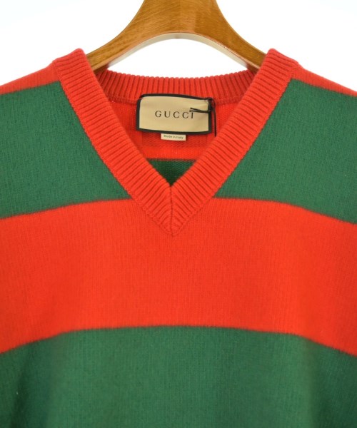 GUCCI（グッチ）ニット・セーター 赤 サイズ:S メンズ/2200653350172