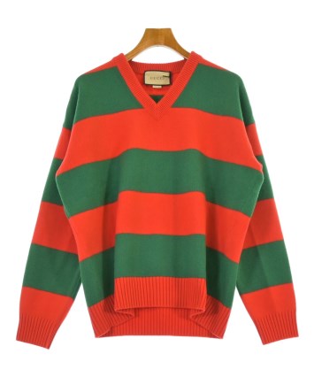 GUCCI（グッチ）ニット・セーター 赤 サイズ:S メンズ/2200653350172