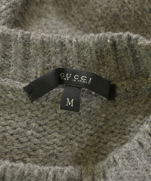 GUCCI（グッチ）ニット・セーター グレー サイズ:M レディース/2200654774120
