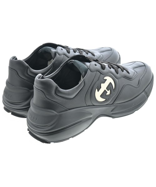 GUCCI（グッチ）スニーカー 黒 サイズ:UK9 1/2(28cm位) メンズ/2200654966136