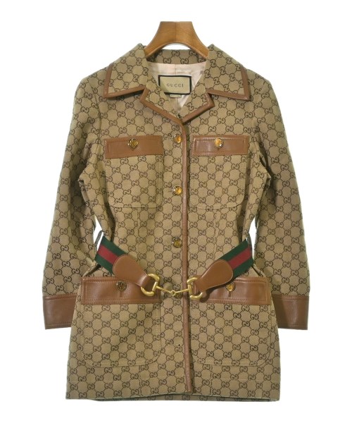 GUCCI(グッチ)カジュアルジャケット ベージュ サイズ:36(XS位)/2200655047018