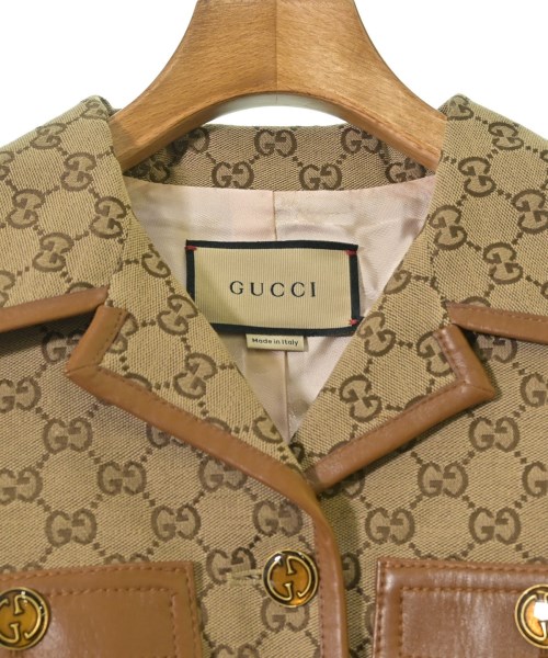 GUCCI（グッチ）カジュアルジャケット ベージュ サイズ:36(XS位) レディース/2200655047018