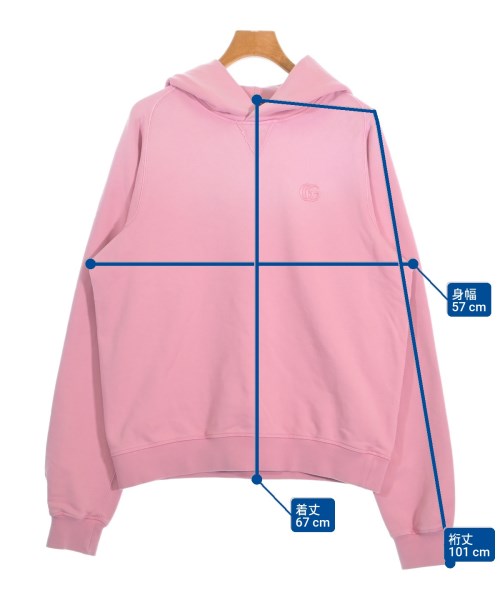 GUCCI（グッチ）パーカー ピンク サイズ:L メンズ/2200655243038