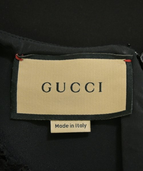 GUCCI（グッチ）ワンピース 黒 サイズ:L レディース/2200655294023