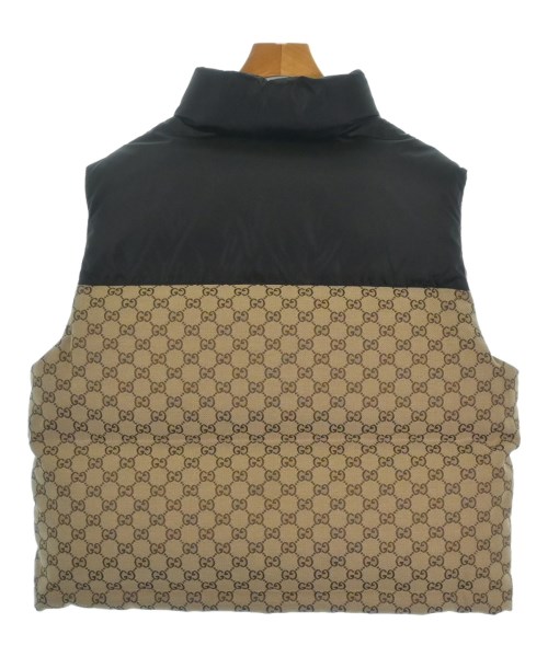 GUCCI（グッチ）ダウンジャケット/ダウンベスト ベージュ サイズ:40(M位) レディース/2200655580034