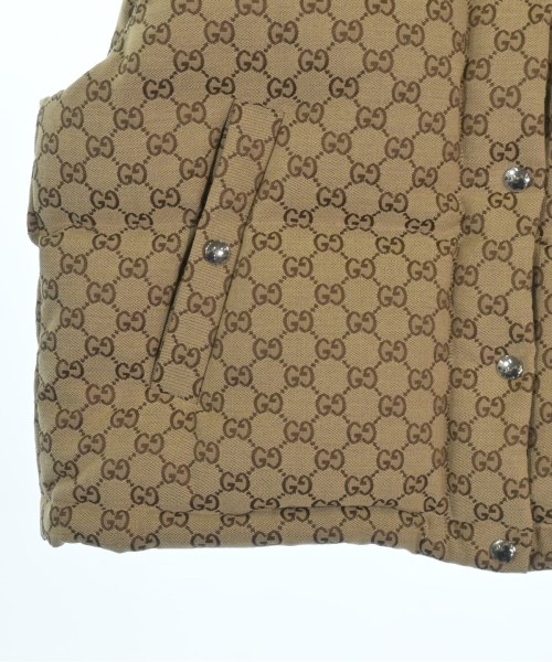 GUCCI（グッチ）ダウンジャケット/ダウンベスト ベージュ サイズ:40(M位) レディース/2200655580034