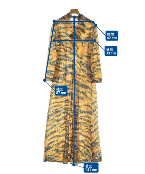 GUCCI（グッチ）ワンピース オレンジ サイズ:38(S位) レディース/2200655600053