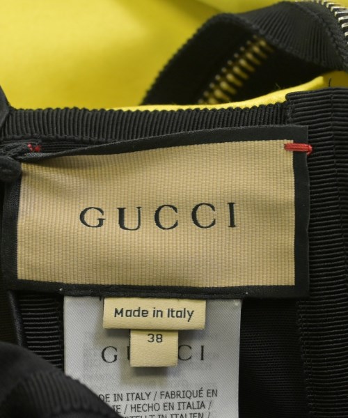 GUCCI（グッチ）ワンピース 黄 サイズ:38(S位) レディース/2200655600060