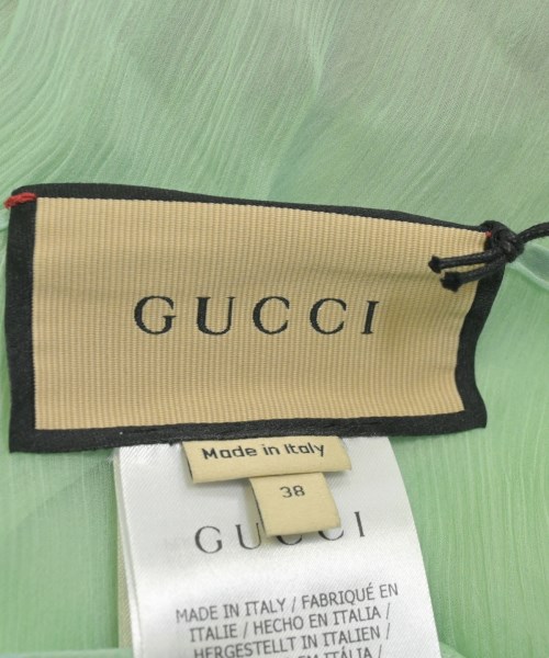 GUCCI（グッチ）ワンピース 緑 サイズ:38(S位) レディース/2200655600084