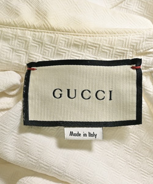 GUCCI（グッチ）カジュアルシャツ 白 サイズ:S レディース/2200655545064