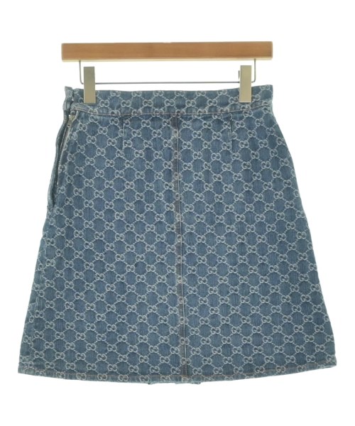 GUCCI（グッチ）ミニスカート 紺 サイズ:36(XS位) レディース/2200656828036