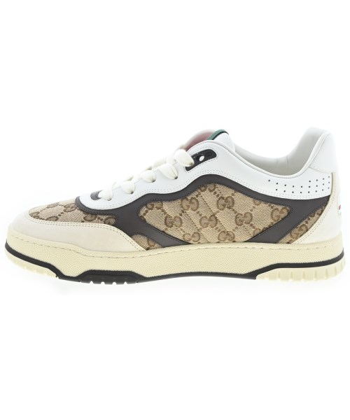 GUCCI（グッチ）スニーカー 茶 サイズ:UK8(26.5cm位) メンズ/2200656828067