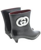 GUCCI（グッチ）ブーツ 黒 サイズ:EU38(24.5cm位) レディース/2200647012161