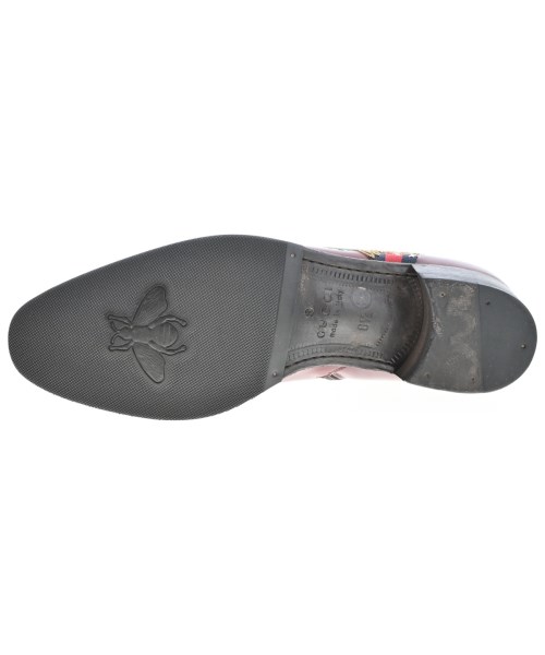 GUCCI（グッチ）ブーツ 赤 サイズ:UK6 1/2(25cm位) メンズ/2200656235261