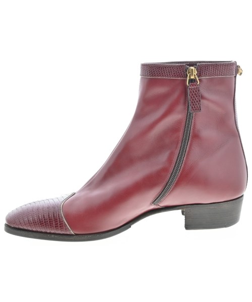 GUCCI（グッチ）ブーツ 赤 サイズ:UK6 1/2(25cm位) メンズ/2200656235261