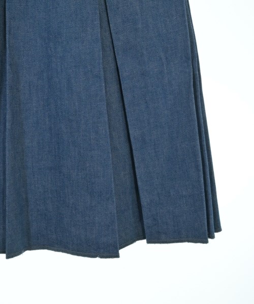 GUCCI（グッチ）ひざ丈スカート 青 サイズ:38(S位) レディース/2200656813025