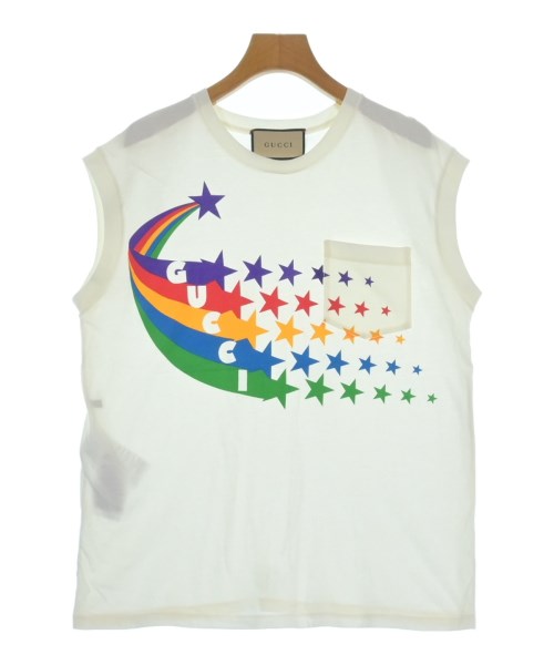 GUCCI(グッチ)ノースリーブ 白 サイズ:S/2200637194129