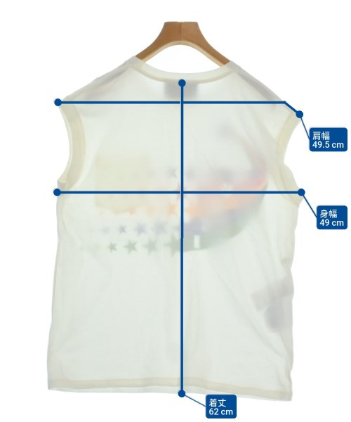 GUCCI（グッチ）ノースリーブ 白 サイズ:S レディース/2200637194129