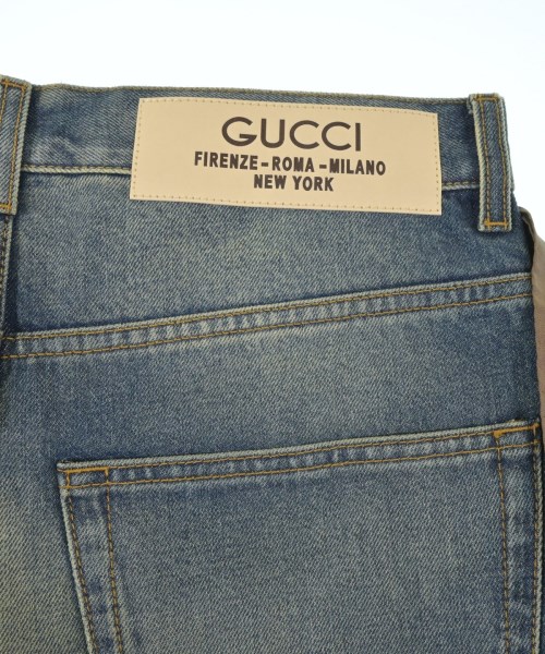 GUCCI（グッチ）デニムパンツ 青 サイズ:33(L位) メンズ/2200649873012