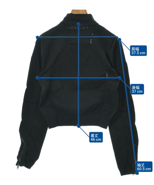 GUCCI（グッチ）スウェット 黒 サイズ:L レディース/2200649873067