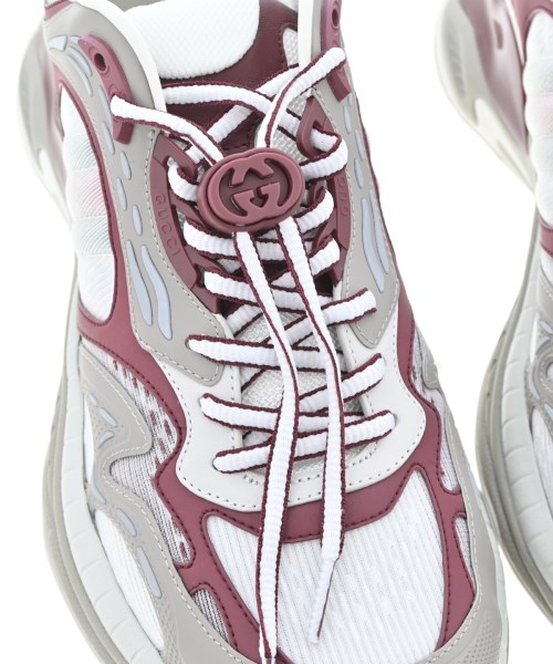 GUCCI（グッチ）スニーカー グレー サイズ:UK8 1/2(27cm位) メンズ/2200649873074