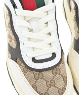 GUCCI（グッチ）スニーカー 茶 サイズ:UK8 1/2(27cm位) メンズ/2200649873098