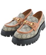 GUCCI（グッチ）ドレスシューズ/ローファー グレー サイズ:EU37 1/2(24cm位) レディース/2200657820077