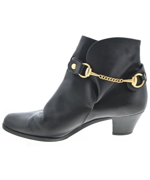 GUCCI（グッチ）ブーツ 黒 サイズ:EU35 1/2(22cm位) レディース/2200657885175