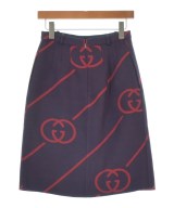 GUCCI（グッチ）ひざ丈スカート 紫 サイズ:38(S位) レディース/2200657894115