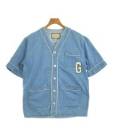 GUCCI（グッチ）カジュアルシャツ 青 サイズ:42(XXL位) メンズ/2200658090424