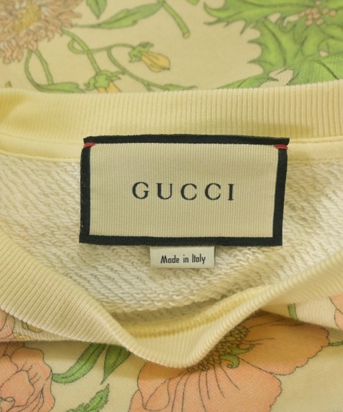 GUCCI（グッチ）スウェット 黄 サイズ:F レディース/2200655917045