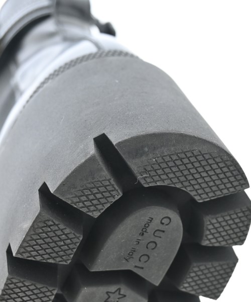 GUCCI（グッチ）ブーツ 黒 サイズ:EU38(24.5cm位) レディース/2200659854049