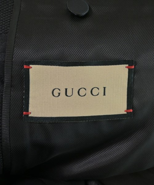GUCCI（グッチ）テーラードジャケット 黒 サイズ:46(M位) メンズ/2200659868015