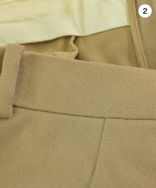 GUCCI（グッチ）スラックス ベージュ サイズ:42(M位) レディース/2200659838063