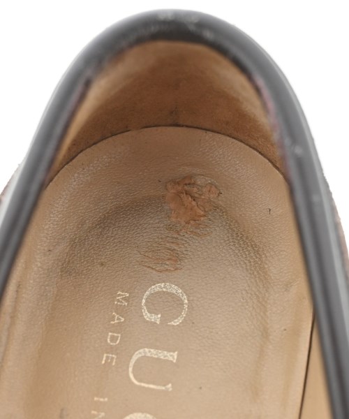 GUCCI（グッチ）ビジネス・ドレスシューズ 茶 サイズ:UK8(26.5cm位) メンズ/2200660922027
